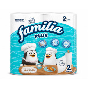 Бумажные полотенца familia
